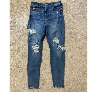 AE Curvy Super High Rise Jegging Size 4 X-Short